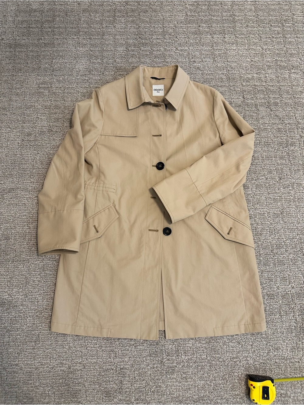 Cinzia Rocca Beige Cotton Jacket